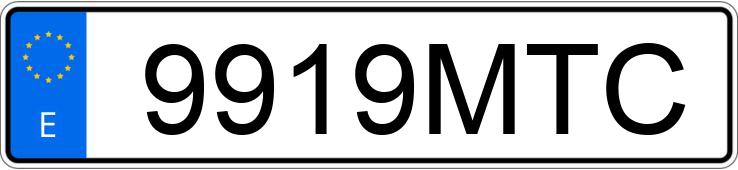 Registreringsnumret 9919MTC har CITROEN C3 AIRCROSS