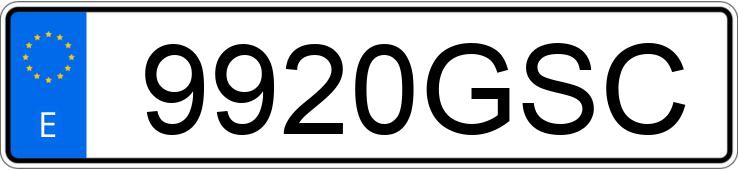 Numer rejestracyjny 9920GSC posiada NISSAN QASHQAI+2