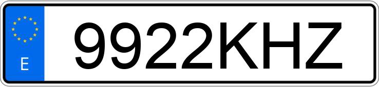 Numer rejestracyjny 9922KHZ posiada SCANIA SERIE R 500 Numer rejestracyjny 9922KHZ posiada SCANIA SERIE R 500