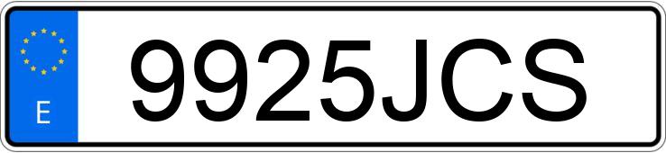 Numer rejestracyjny 9925JCS posiada NISSAN X-TRAIL