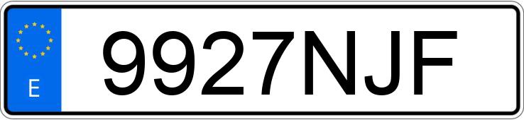 Numer rejestracyjny 9927NJF posiada LUCID MOTORS AIR