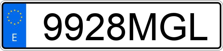 Numer rejestracyjny 9928MGL posiada AUDI RS6