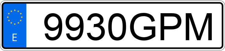 Numer rejestracyjny 9930GPM posiada FIAT PUNTO Numer rejestracyjny 9930GPM posiada FIAT PUNTO