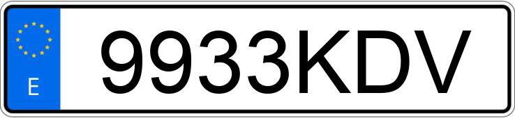 Numer rejestracyjny 9933KDV posiada LEXUS NX 300 H