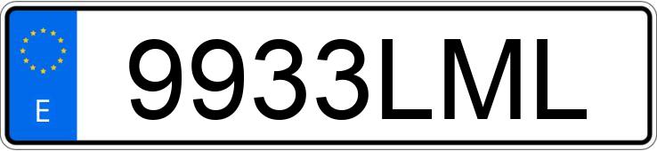 Numer rejestracyjny 9933LML posiada BMW SERIE 3 Numer rejestracyjny 9933LML posiada BMW SERIE 3