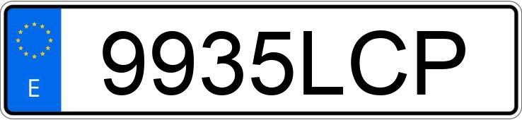 Numer rejestracyjny 9935LCP posiada PEUGEOT 308