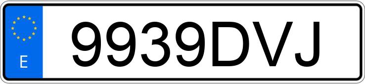 Numer rejestracyjny 9939DVJ posiada GAS-GAS EC Numer rejestracyjny 9939DVJ posiada GAS-GAS EC
