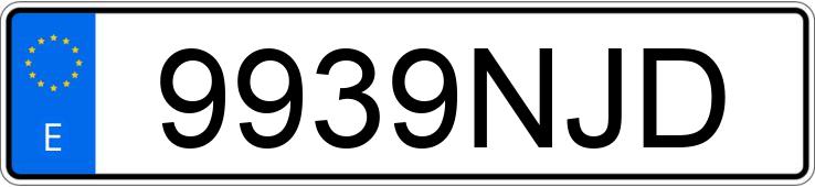 Numer rejestracyjny 9939NJD posiada AUDI A4 Numer rejestracyjny 9939NJD posiada AUDI A4