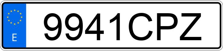 Numer rejestracyjny 9941CPZ posiada BMW SERIE 3 Numer rejestracyjny 9941CPZ posiada BMW SERIE 3