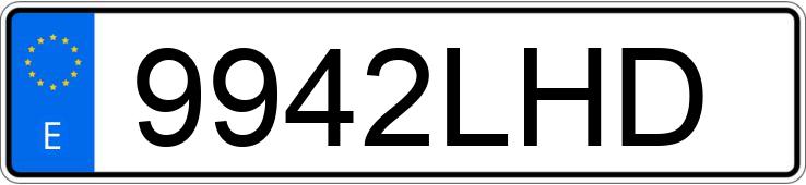 Numer rejestracyjny 9942LHD posiada PEUGEOT BOXER Numer rejestracyjny 9942LHD posiada PEUGEOT BOXER