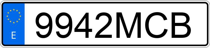 Numer rejestracyjny 9942MCB posiada AUDI A4 Numer rejestracyjny 9942MCB posiada AUDI A4