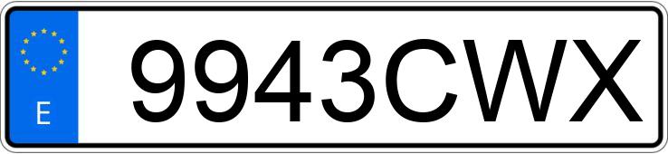 Numer rejestracyjny 9943CWX posiada MERCEDES C 250 (202) Numer rejestracyjny 9943CWX posiada MERCEDES C 250 (202)