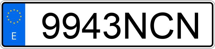 Numer rejestracyjny 9943NCN posiada PEUGEOT 2008