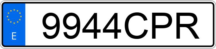 Numer rejestracyjny 9944CPR posiada SEAT LEON