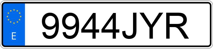 Numer rejestracyjny 9944JYR posiada PEUGEOT 2008