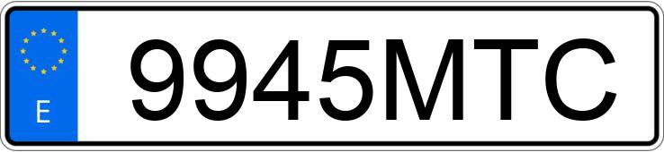 Numer rejestracyjny 9945MTC posiada PEUGEOT 208