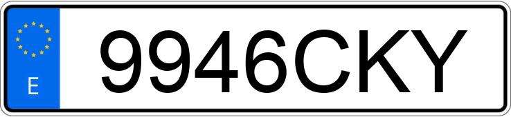 Numer rejestracyjny 9946CKY posiada VOLKSWAGEN PASSAT Numer rejestracyjny 9946CKY posiada VOLKSWAGEN PASSAT