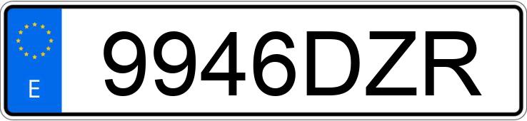 Numer rejestracyjny 9946DZR posiada SKODA OCTAVIA Numer rejestracyjny 9946DZR posiada SKODA OCTAVIA