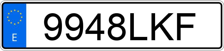 Numer rejestracyjny 9948LKF posiada MERCEDES GLA (247)