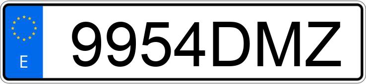 Numer rejestracyjny 9954DMZ posiada RENAULT CLIO Numer rejestracyjny 9954DMZ posiada RENAULT CLIO