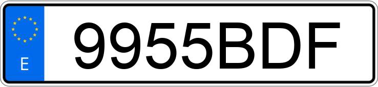 Numer rejestracyjny 9955BDF posiada RENAULT LAGUNA Numer rejestracyjny 9955BDF posiada RENAULT LAGUNA