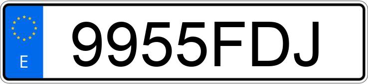 Numer rejestracyjny 9955FDJ posiada BMW SERIE 5 Numer rejestracyjny 9955FDJ posiada BMW SERIE 5