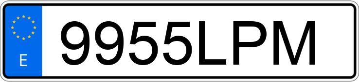 Numer rejestracyjny 9955LPM posiada PEUGEOT 208