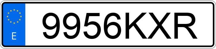 Numer rejestracyjny 9956KXR posiada DACIA DUSTER