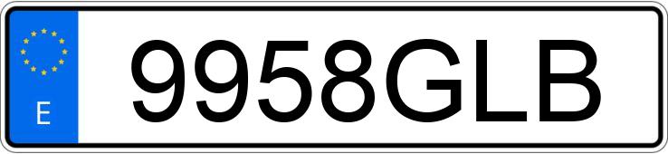 Numer rejestracyjny 9958GLB posiada BMW SERIE 3 Numer rejestracyjny 9958GLB posiada BMW SERIE 3