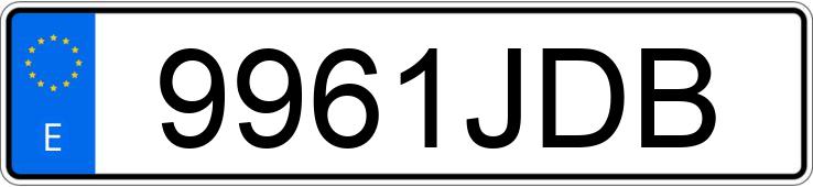 Numer rejestracyjny 9961JDB posiada AUDI A3 Numer rejestracyjny 9961JDB posiada AUDI A3