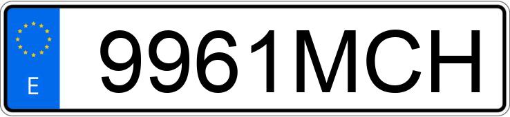 Numer rejestracyjny 9961MCH posiada KIA NIRO Numer rejestracyjny 9961MCH posiada KIA NIRO