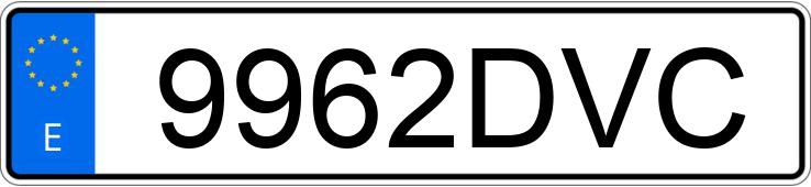 Numer rejestracyjny 9962DVC posiada SUZUKI MARAUDER 250