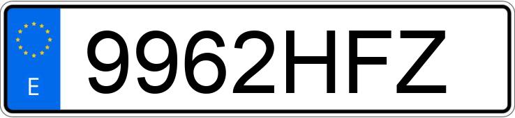 Numer rejestracyjny 9962HFZ posiada JEEP CHEROKEE Numer rejestracyjny 9962HFZ posiada JEEP CHEROKEE