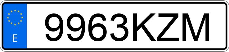 Numer rejestracyjny 9963KZM posiada NISSAN QASHQAI Numer rejestracyjny 9963KZM posiada NISSAN QASHQAI