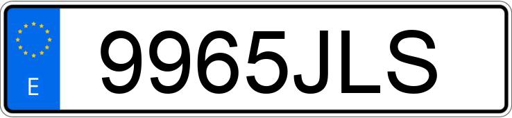 Numer rejestracyjny 9965JLS posiada PEUGEOT 308