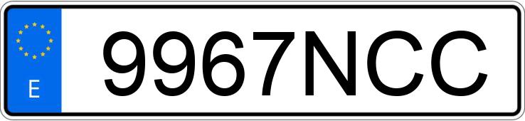 Numer rejestracyjny 9967NCC posiada FORD PUMA Numer rejestracyjny 9967NCC posiada FORD PUMA