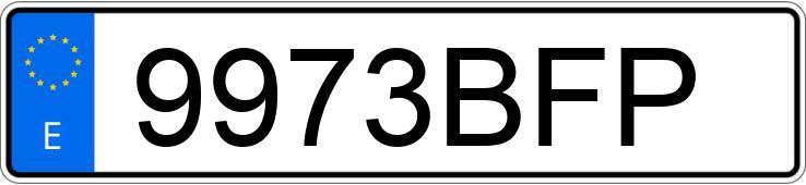 Numer rejestracyjny 9973BFP posiada RENAULT G Numer rejestracyjny 9973BFP posiada RENAULT G