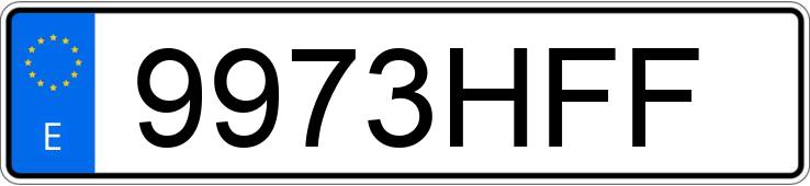 Numer rejestracyjny 9973HFF posiada VOLKSWAGEN PASSAT Numer rejestracyjny 9973HFF posiada VOLKSWAGEN PASSAT