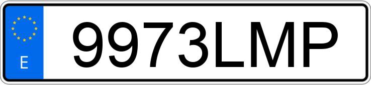 Numer rejestracyjny 9973LMP posiada FORD CUSTOM Numer rejestracyjny 9973LMP posiada FORD CUSTOM