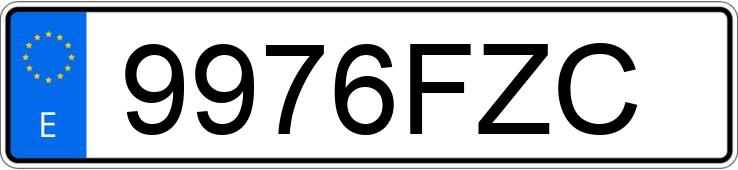 Numer rejestracyjny 9976FZC posiada FORD FOCUS Numer rejestracyjny 9976FZC posiada FORD FOCUS