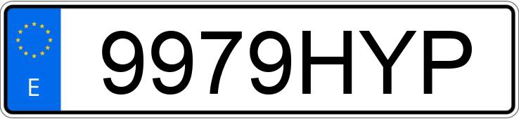Numer rejestracyjny 9979HYP posiada KIA CARENS Numer rejestracyjny 9979HYP posiada KIA CARENS