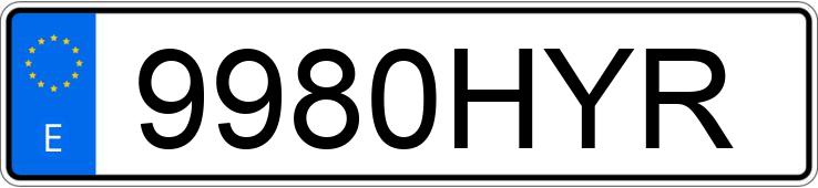 Numer rejestracyjny 9980HYR posiada SUZUKI INTRUDER 800 Numer rejestracyjny 9980HYR posiada SUZUKI INTRUDER 800
