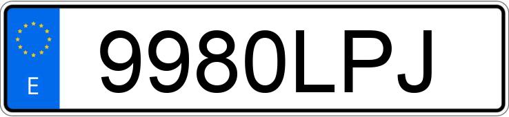 Numer rejestracyjny 9980LPJ posiada DFSK SERIE K