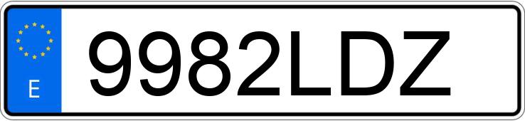 Numer rejestracyjny 9982LDZ posiada TOYOTA C-HR Numer rejestracyjny 9982LDZ posiada TOYOTA C-HR