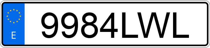 Numer rejestracyjny 9984LWL posiada VOLKSWAGEN TIGUAN ALLSPACE Numer rejestracyjny 9984LWL posiada VOLKSWAGEN TIGUAN ALLSPACE