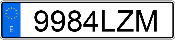 Numer rejestracyjny 9984LZM posiada KIA PROCEED