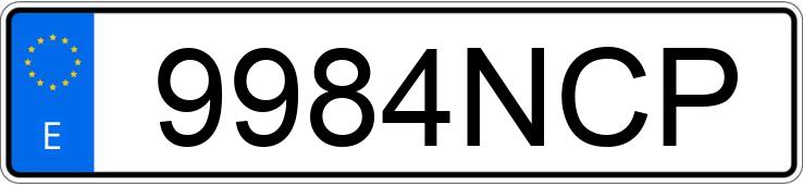 Numer rejestracyjny 9984NCP posiada PEUGEOT 208 Numer rejestracyjny 9984NCP posiada PEUGEOT 208