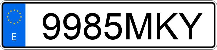 Numer rejestracyjny 9985MKY posiada SSANGYONG/KGM REXTON Numer rejestracyjny 9985MKY posiada SSANGYONG/KGM REXTON