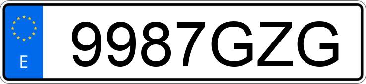 Numer rejestracyjny 9987GZG posiada NISSAN NV 200 Numer rejestracyjny 9987GZG posiada NISSAN NV 200