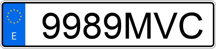 Numer rejestracyjny 9989MVC posiada PEUGEOT BOXER Numer rejestracyjny 9989MVC posiada PEUGEOT BOXER